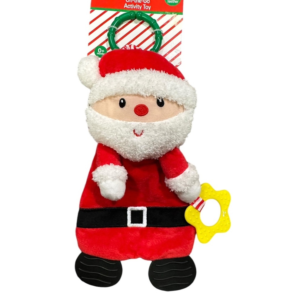 Red Santa Teething Toy